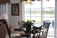 Breakfast Table with a Pool View